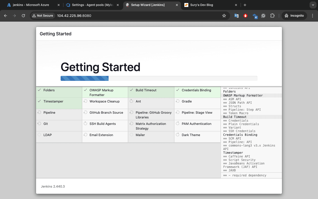 Image wait installation process