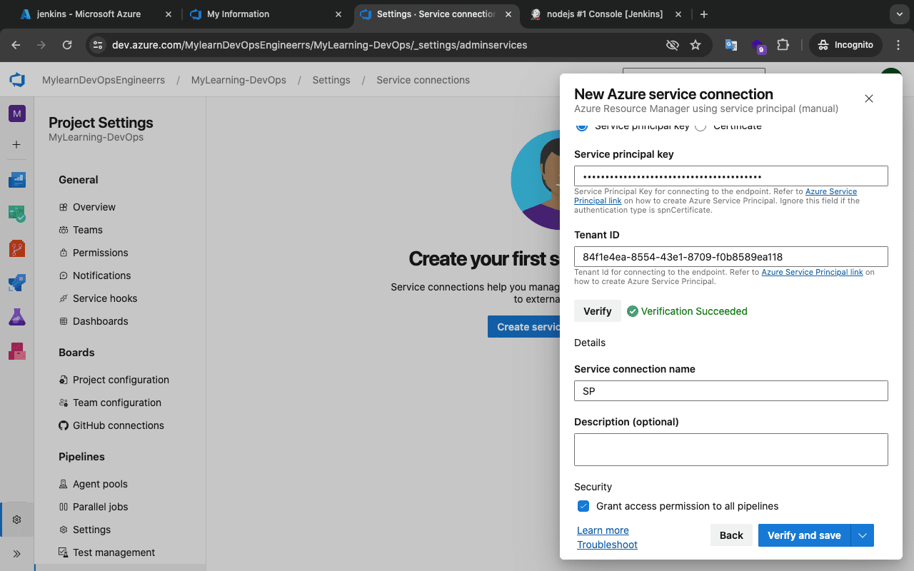 Image Verify and save