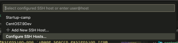 Image configure-ssh-hosts from vscode